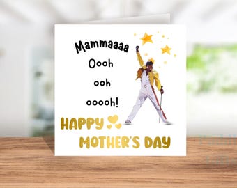 Funny Mother's Day Mamma , Card for Mum