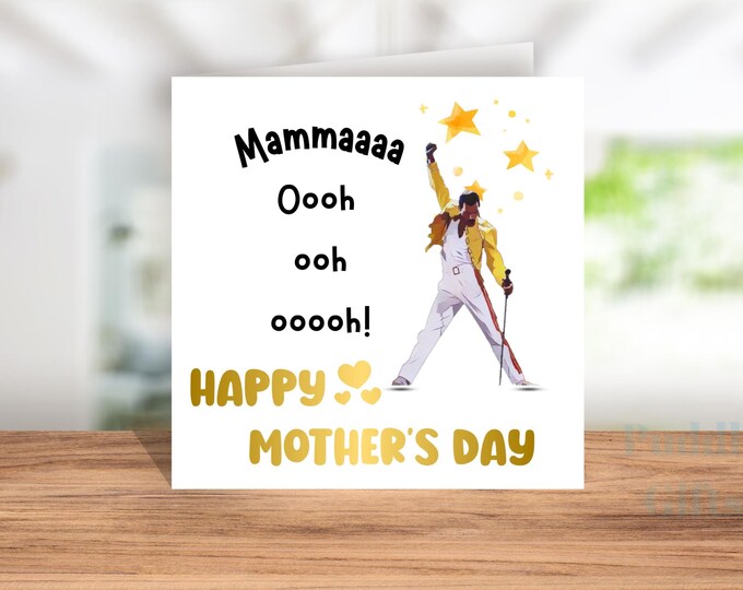 Funny Mother's Day Mamma , Card for Mum