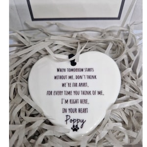 pet dog memorial gift