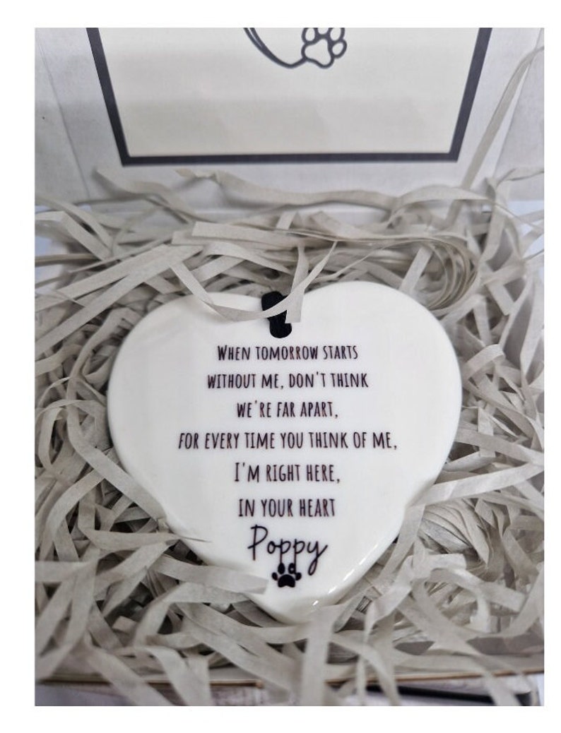 pet dog memorial gift