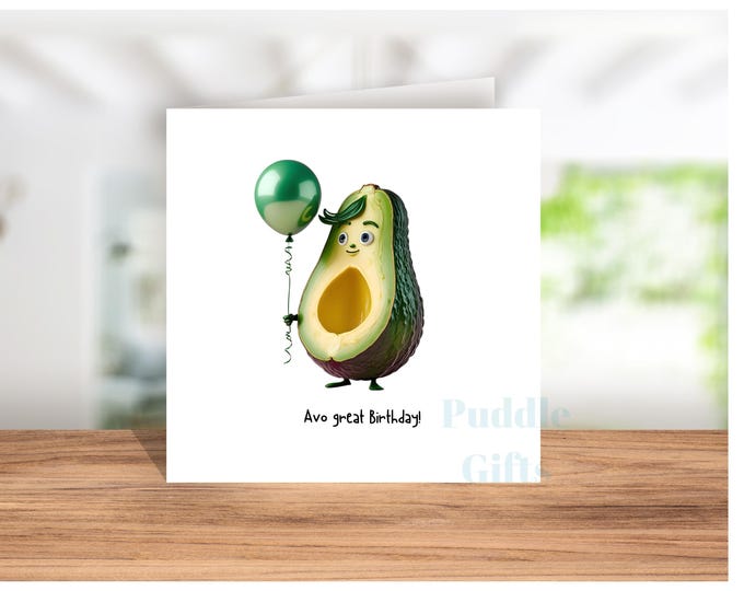 Avo Funny Birthday Card Birthday Card For Friend Birthday