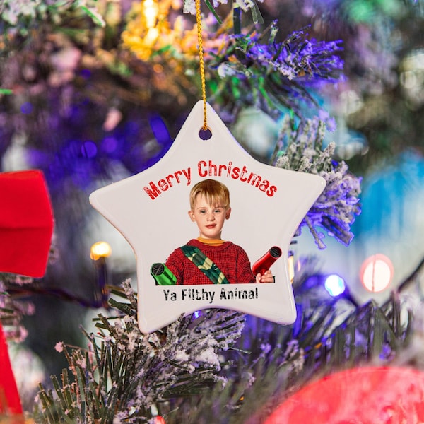 Lustiger Weihnachtsbaumschmuck, Ya Dreckiges Tier