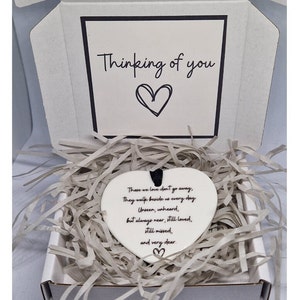 Sympathy Heart Bereavement Gift , Condolences Gift Box