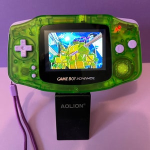 Game Boy advance IPS green transparent