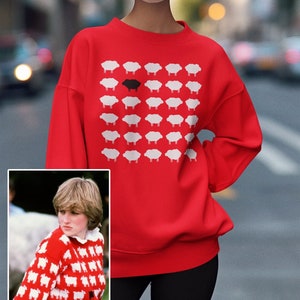 Vintage Princess Diana Sweatshirt, Iconic Diana Print, British Royalty Tee, Royal Family Shirt, Festive Holiday T-shirt,Funny Hoodie BG61