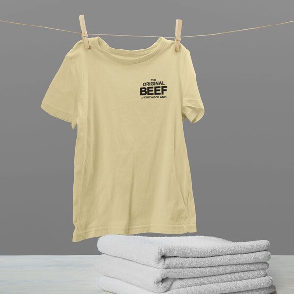 Camicia originale Beef of Chicagoland, maglietta regalo per il cibo di Chicago, camicia per il festival del cibo, t-shirt per gli amanti della carne, abbigliamento per buongustai, felpa con cappuccio divertente BG111