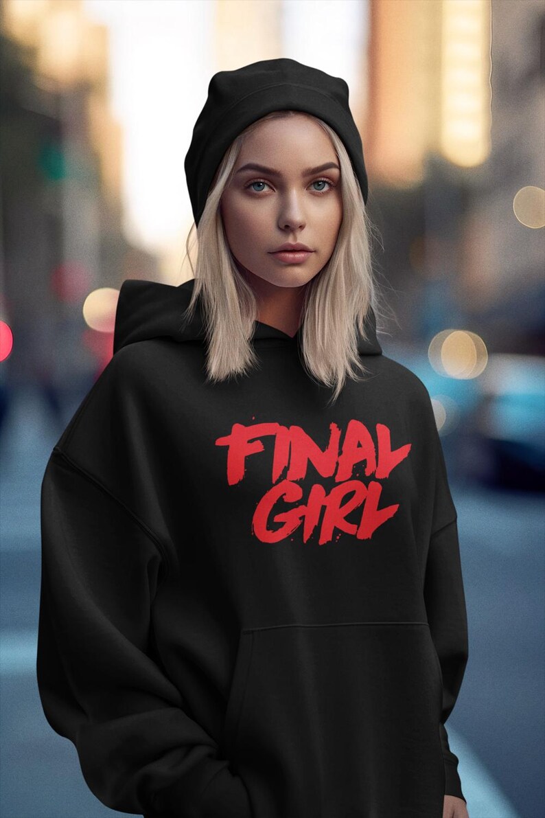 Final Girl Horror Movie Sweatshirt, Retro Vintage Tee, Cult Classic