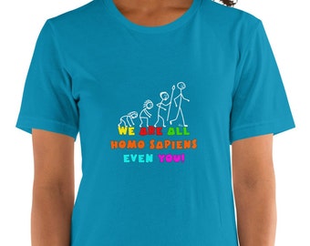 Camiseta Mujer Homo Sapiens Evolución
