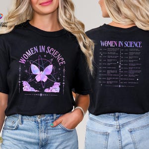 Women In Science Shirt, Scientist Sweatshirt, Aesthetic Scientist Shirt, Science Lover Gift, Female Scientist Shirt, Empowering Women Shirt