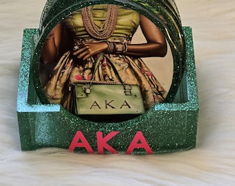 AKA Coasters, Set of 4