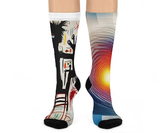 Chaussettes ras du cou rembourrées Torus et Basquiat