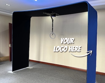 Overhead Automatic 360 SPINNER, Top 360 PHOTO BOOTH with Flight Case, 360 Video Booth, Automatic 360 Spinner, 360 Machine