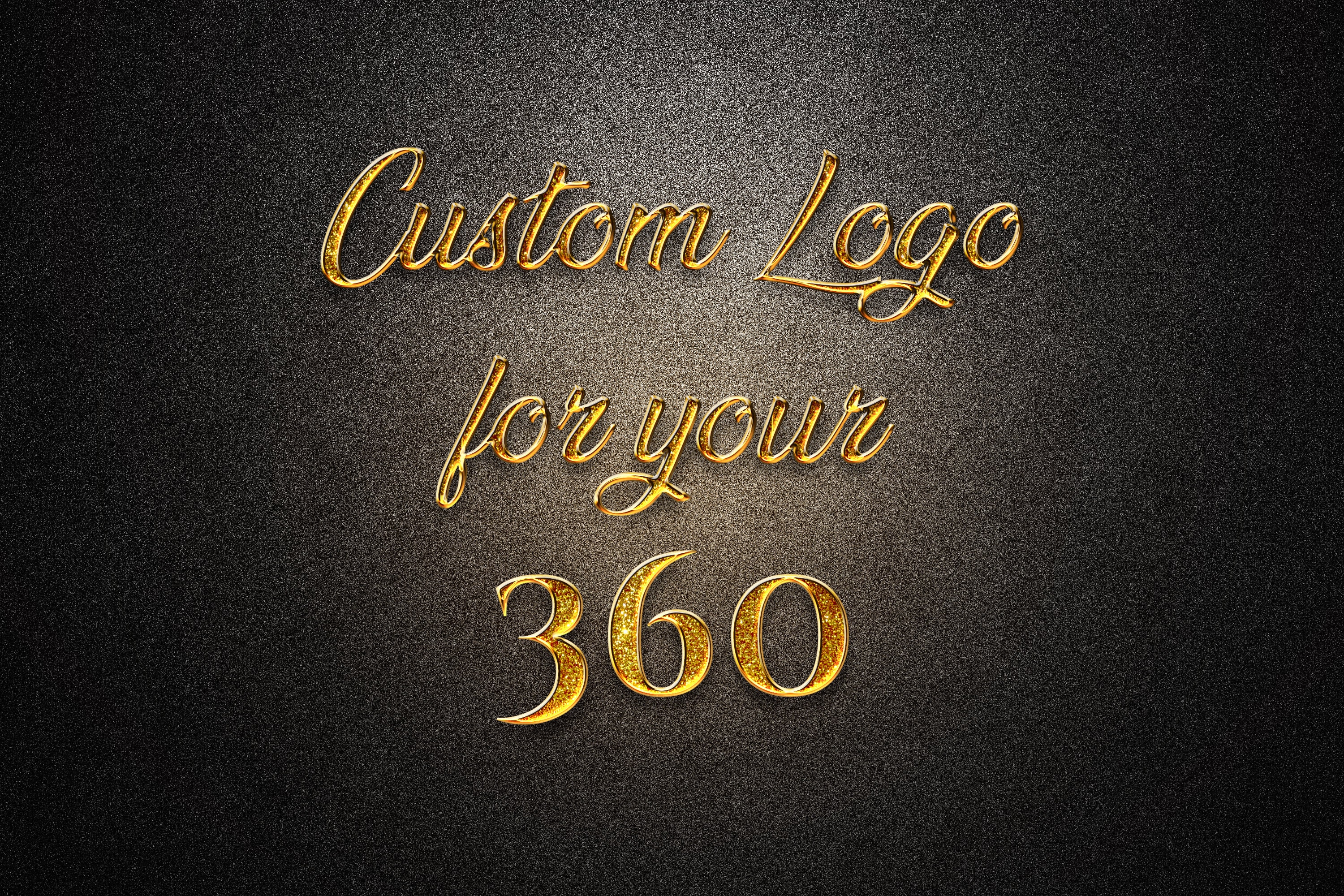 Custom Logo Stickers for 360 Photo Booth, Set of 2 Personalized Vinyl ...