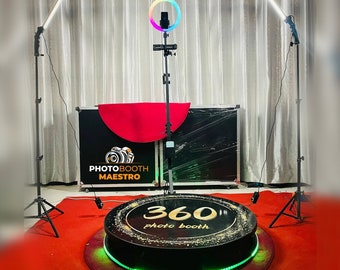 360 Fotocabine. 360 Videocabine. Automatische 360-spinner. 360 Booth-video. 360 Fotobooth. 360-machine