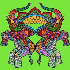 Groovy G digital art for personal gifts