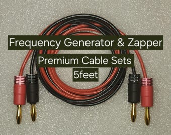 Juego de cables para generador de frecuencia Zapper
