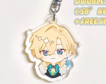 Honkai Star Rail Aventurine HSR Acrylic Keychain