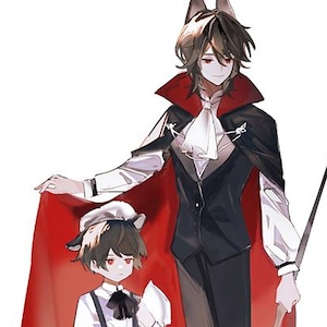 Ensemble Stars Print | Rei Sakuma & Ritsu Sakuma Print | Enstars Rei | Enstars Ritsu | Enstars Undead | Enstars Knights | Enstars Fan Art