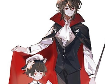Ensemble Stars Fan Art Print: Rei Sakuma & Ritsu Sakuma