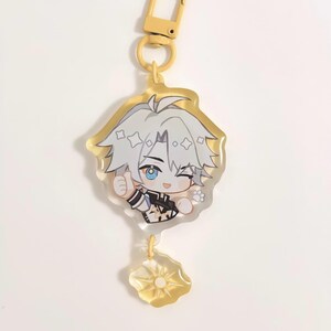 Honkai Star Rail Aventurine, Dan Heng, Sunday, Phainon HSR Acrylic Keychain & Sticker image 8