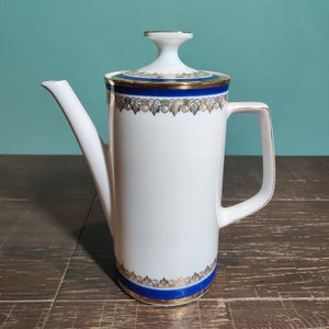 Vintage Winterling Koffiepot van Winterling Marktleuthen Bavaria gemaakt van porselein
