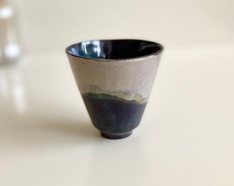 Stoneware Coffee Cup, Pottery Latte Mug, Handmade Pottery Mug, Stoneware Latte Mug, Glazed Cappuccino Mug, Mothers Day Gift, Handcrafted Mug
