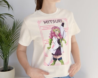 Anime Design png, Mitsuri Kanroji, Png sublimation, anime wallpaper, Demon slayer design, kimetsu no yaiba.