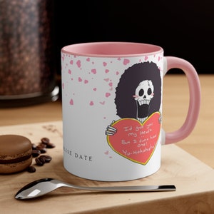 Valentines Day Gift, Anime Mug, Valentines Mug, Brooks, One Piece, Cute mug, Girlfriend gift,  Boyfriend Gift, Anime fan, Coffee Mug, 11oz