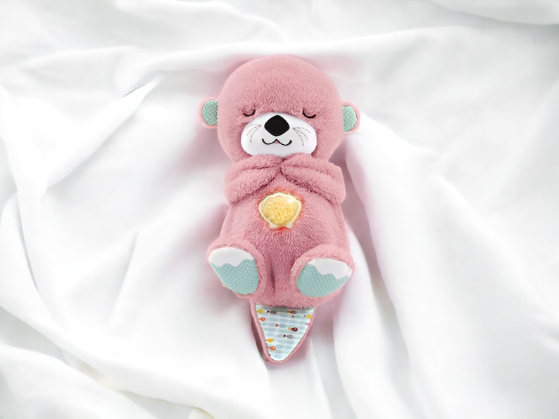 Breathing Otter Plushie, Otter Plushie, Bear Stuffed Animal Breathing