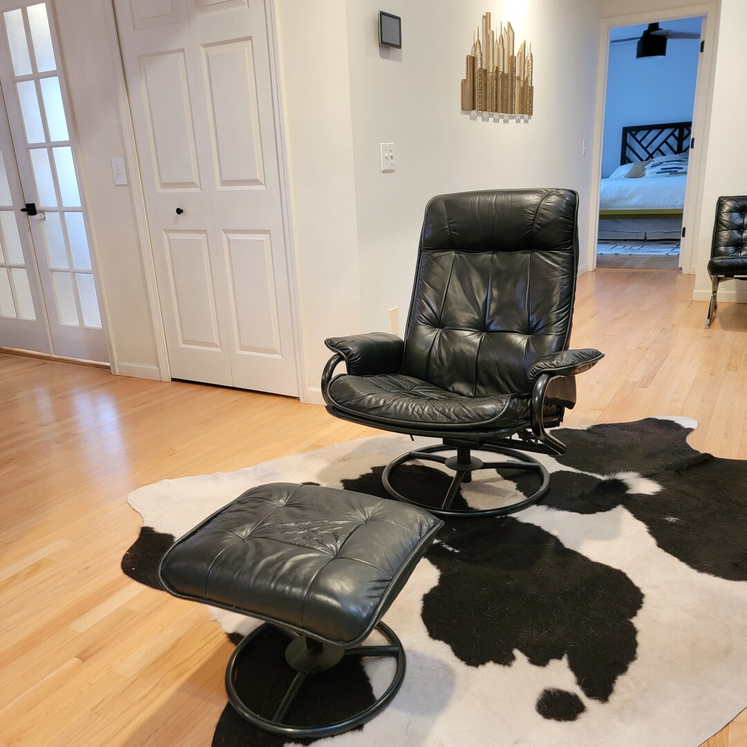 Vintage Chairworks Recliner Ottoman Etsy