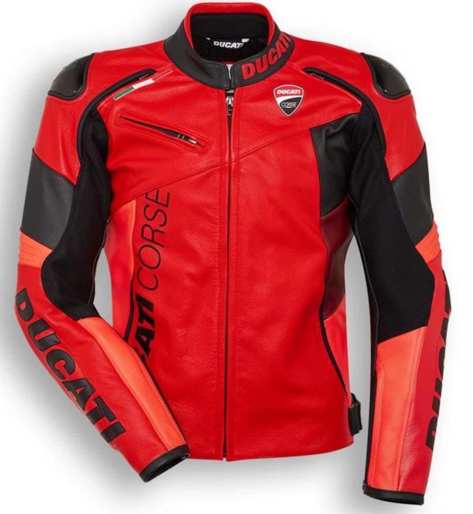 DUCATI ドゥカティ バイク ジャケット メンズ ブラック レッド 小物格安 ファブリック製バイク用ジャケット | Ducati Official Shop
