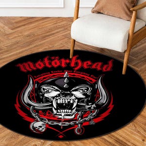 Motorhead Rug Motörhead England Rug: Heavy Metal Rock Decor - Etsy