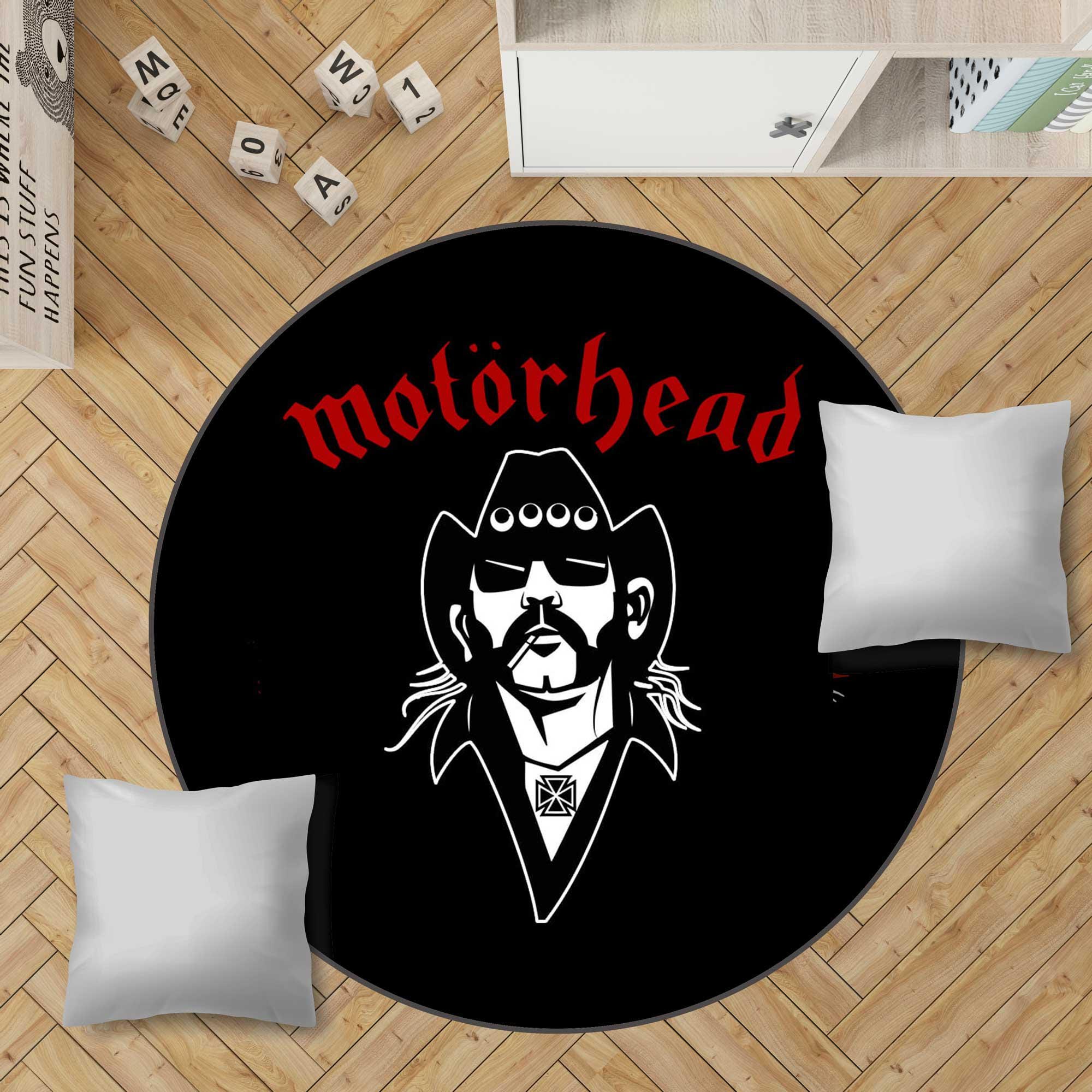 Motorhead Rug Motorhead Rug: Heavy Metal Rock Decor, Washable Polyester Rug - Etsy