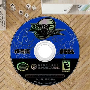 Sonic adventure 2 battle CD rug, Sonic, sonic rug, sonic adventure 2 rug, sonic chao, sonic adventure 2, shadow the hedgehog rug, custom rug
