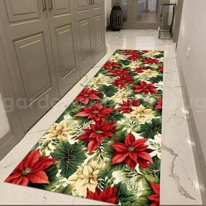 Alfombra de Pascua, Camino de mesa de Pascua, Alfombra de Pascua navideña, Camino de mesa navideño, Decoración navideña, Alfombra de Navidad, Alfombra de Año Nuevo, Regalo de Navidad
