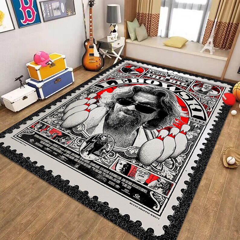 Dude Rug, Big Brother Rug, Movie Rug, Fan Rug, Nonslip Rug, Gift for