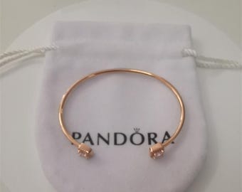 Lfg Sc Pandora Jewelry Pandora Open Bangle Spacer Pandora Square