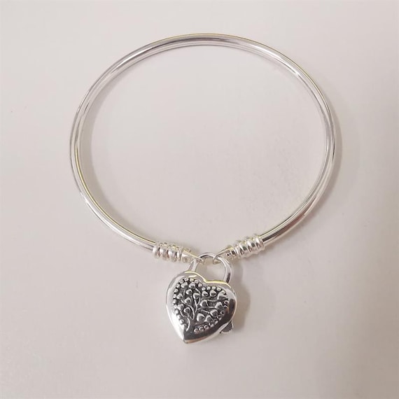 Padlock Clasp Pandora Bracelet Heart Lock Moments Silver Lock Your