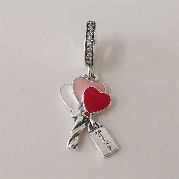 Pandora Happy Birthday Balloons Pendant Dangle Charm