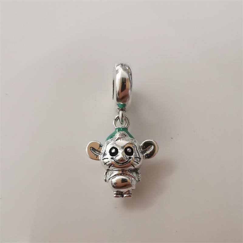 Pandora Cinderella Gus Mouse Dangle Charm S925