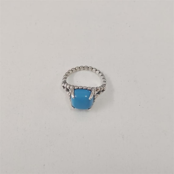Pandora Ring Blue Vibrant Spirit Sterling Silver