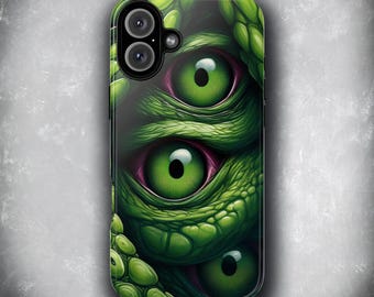 Funda de teléfono de terror — Funda gótica de Halloween con monstruos para iPhone y Samsung — Estilo retro espeluznante de Miércoles Addams, estética aterradora