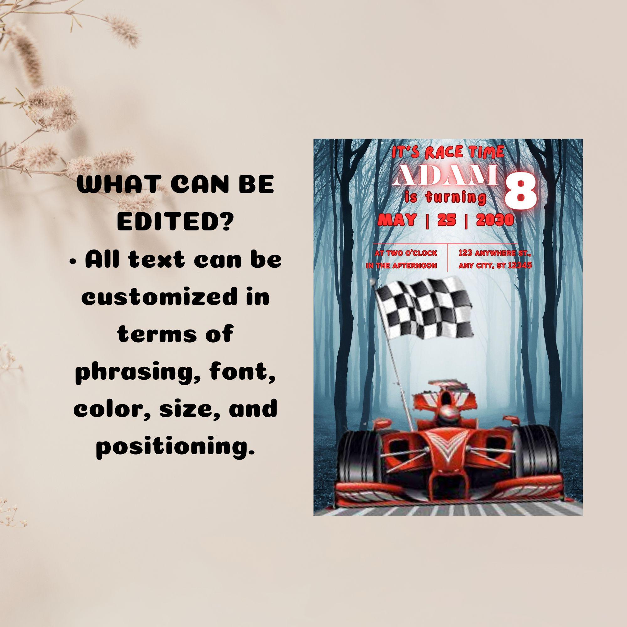 Birthday Go Kart Ticket Gift Surprise Go Kart Racing Ticket Etsy