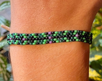 Peyote stitch small bracelet