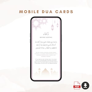 Cartes mémoire Dua islamiques numériques, Duas islamiques, Duas musulmans, Duas quotidiens, Éducation islamique, Cartes de prière numériques, Pack Dua arabe, Dua du Coran PDF