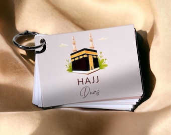 Hajj Dua Cards, Printable Hajj Duas, Hajj Dua Flashcards, Hajj Dua Book, Umrah Islamic Dua Cards, Duas for Hajj and Umrah Digital Download