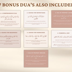 Hajj Dua Cards, Printable Hajj Duas, Hajj Dua Flashcards, Hajj Dua Book