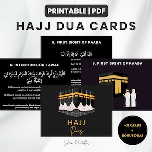 Hajj Dua-kaarten, zwarte Hajj Dua-kaarten, zwarte Hajj Dua-kaarten, Hajj Dua-flashkaarten, Hajj Dua-pdf, islamitische Hajj Dua-kaarten, Dua's voor Hajj en Umrah Digital