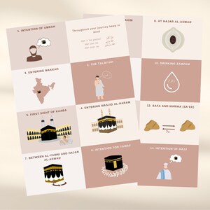Hajj Dua Cards, Printable Hajj Duas, Hajj Dua Flashcards, Hajj Dua Book
