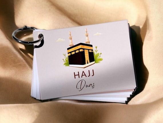 Hajj Dua Cards, Printable Hajj Duas, Hajj Dua Flashcards, Hajj Dua Book, Umrah Islamic Dua Cards, Duas for Hajj and Umrah Digital Download